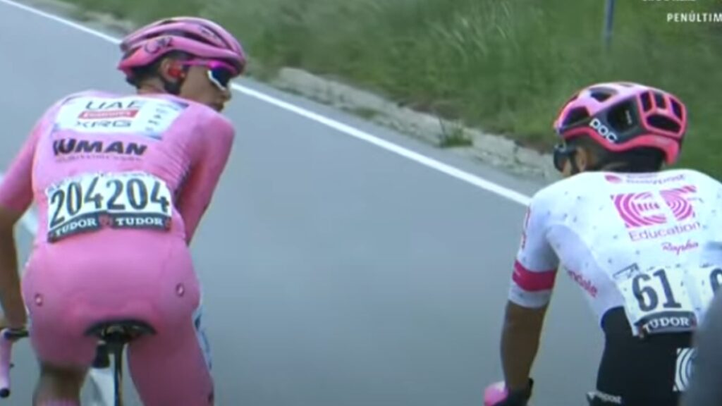 Richard Carapaz y su rivalidad con Isaac del Toro que dejó a Latinoamérica sin el título del Giro de Italia 2025
