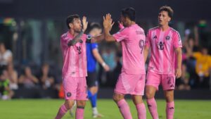 Messi y Luis Suárez marcan doblete y acaban con la mala racha del Inter Miami