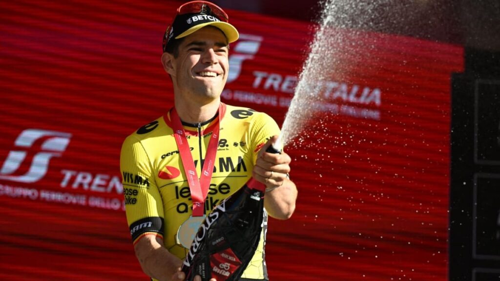 Wout van Aert, figura clave en el Giro de Italia | Reuters.